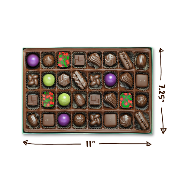 Dark Chocolate Collection Box | 32 Pieces