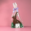 Sitting Bunny Solid Milk Chocolate | Sizes/Net Weights: 16oz, 8oz, 4oz, or 2oz