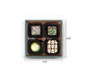 Deep Cocoa Luxury 4-Piece Box