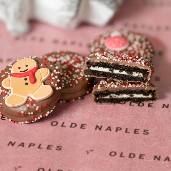 Holiday Chocolate Covered Oreos | 7 pieces