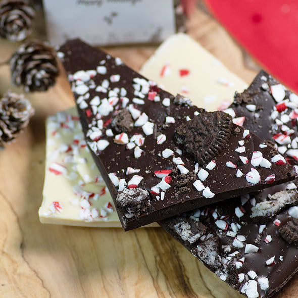 Dark Chocolate Peppermint Bark | 3.5 oz