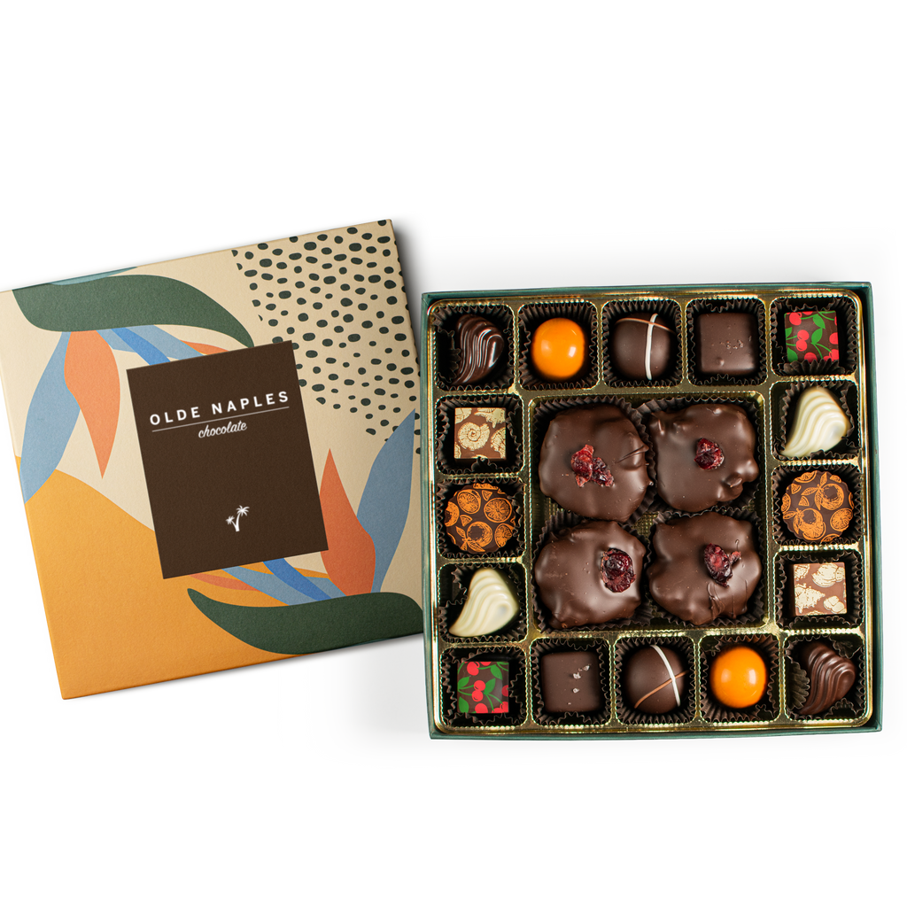 Mix Selection Box | 20 Pieces – Olde Naples Chocolate