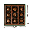 Dark Chocolate Cherries | 9 pieces
