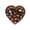 Assorted Chocolate Truffles | Valentines Day Satin Heart-Shaped Gift Box