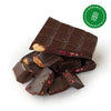 Organic Dark chocolate 60% with almonds and raspberries | 3.5 oz set of 2 bars