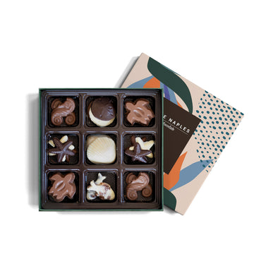 Dark Chocolate Truffles - Embossed -  Valentines Day Heart-Shaped Gif –  Olde Naples Chocolate