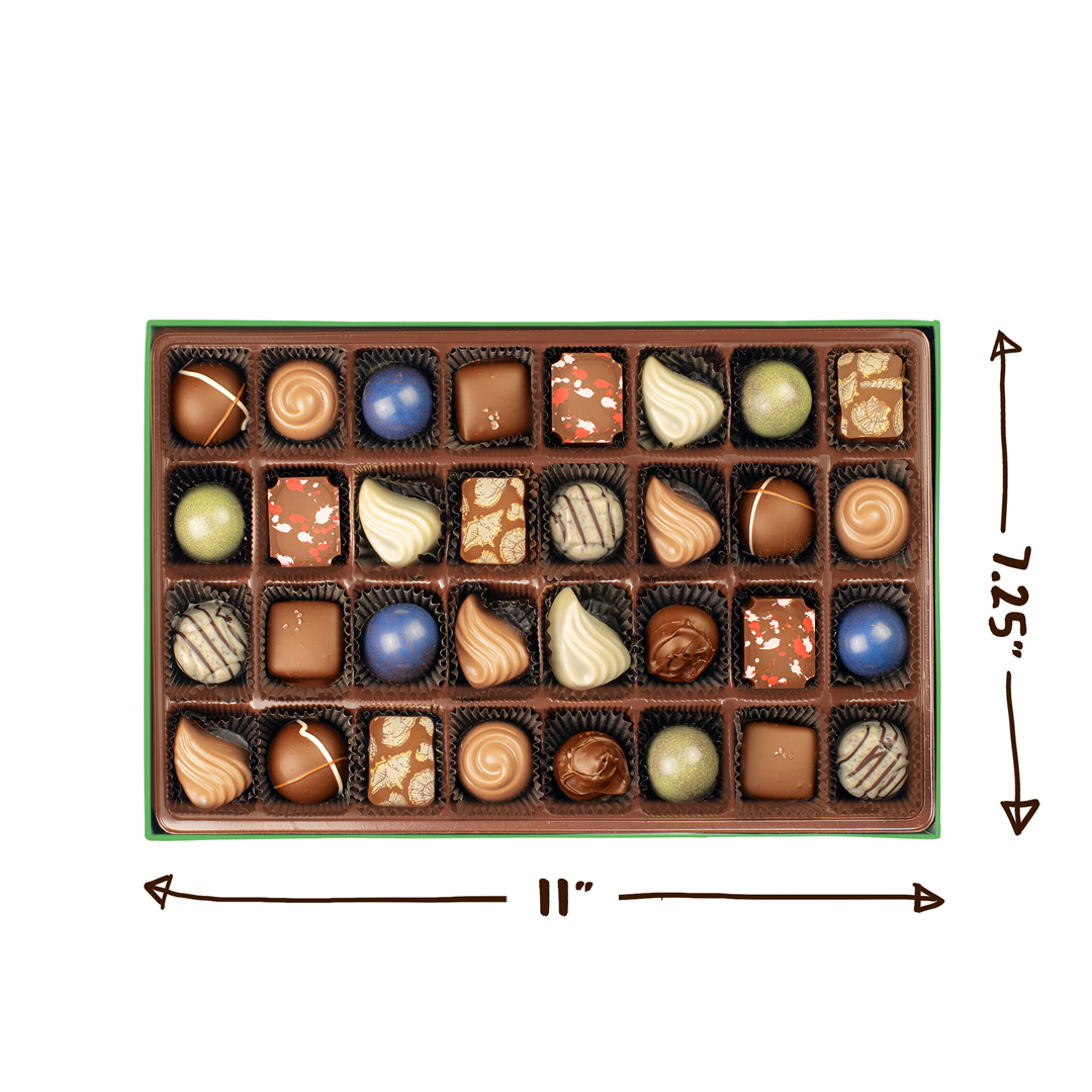 Mix Selection Box | 32 Pieces – Olde Naples Chocolate Mix Selection Box | 32 Pieces – Olde Naples Chocolate